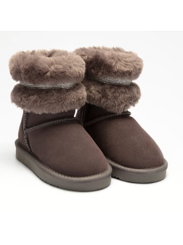 Lelli Kelly Leren boots grijs