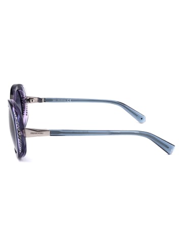 Swarovski Damskie okulary przeciwsłoneczne w kolorze niebieskim