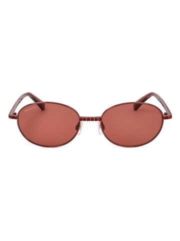 Swarovski Damskie okulary przeciwsłoneczne w kolorze czerwonym