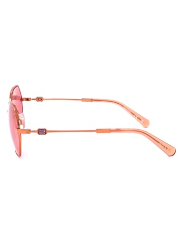 Swarovski Damen-Sonnenbrille in Pink