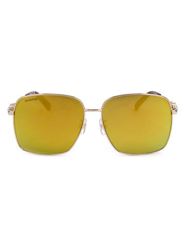 Swarovski Damen-Sonnenbrille in Gold