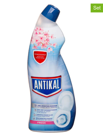 ANTIKAL 4er-Set: WC- und Urinsteinreiniger "Fresh", 4x 750 ml
