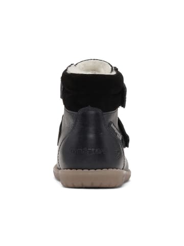 Bundgaard Leder-Winterboots "Rabbit" in Schwarz