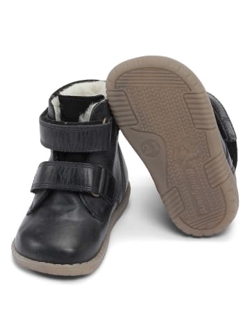 Bundgaard Leder-Winterboots "Rabbit" in Schwarz