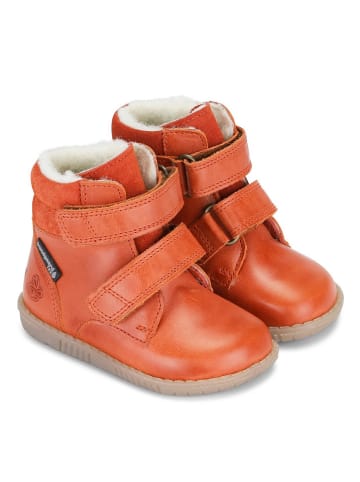 Bundgaard Leder-Winterboots "Rabbit" in Orange