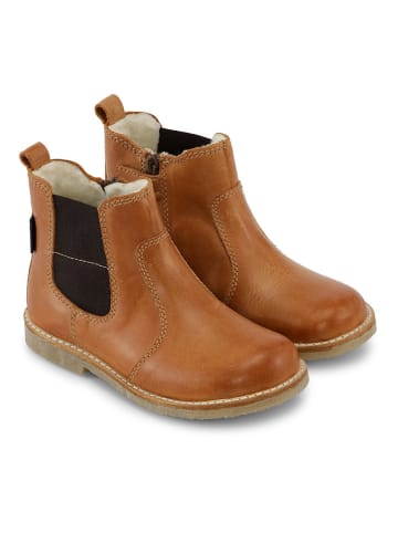 Bundgaard Leren chelseaboots "Caja" lichtbruin