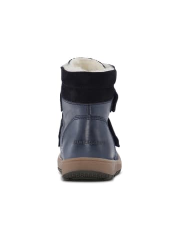 Bundgaard Leder-Winterboots "Ivar" in Dunkelblau