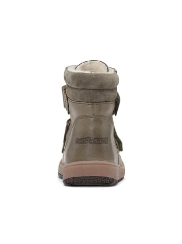 Bundgaard Leder-Winterboots "Ivar" in Khaki