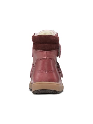 Bundgaard Leder-Winterboots "Ivar" in Dunkelrosa