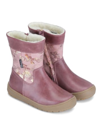 Bundgaard Leder-Winterstiefel "Saga II" in Rosa