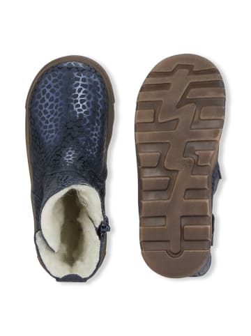 Bundgaard Leder-Winterstiefel "Nadia" in Dunkelblau