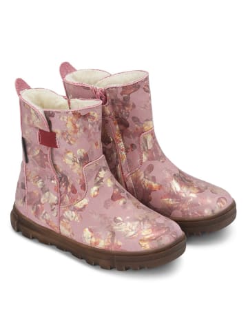 Bundgaard Leder-Winterstiefel "Nadia" in Rosa