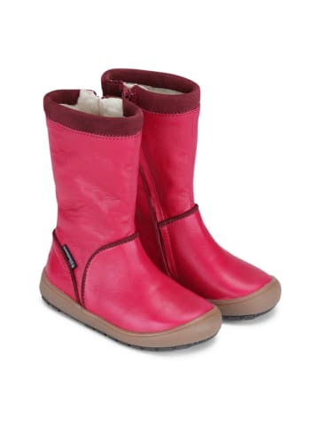 Bundgaard Leder-Winterstiefel "Ingrid" in Pink