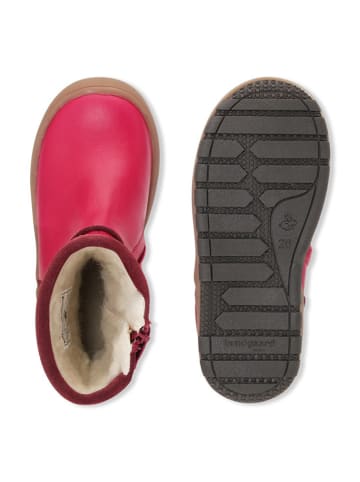 Bundgaard Leder-Winterstiefel "Ingrid" in Pink