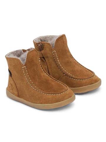 Bundgaard Leder-Winterboots "Mocca II" in Hellbraun