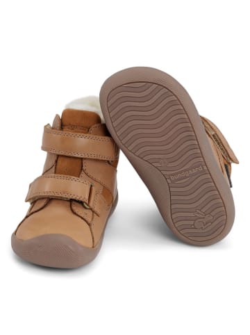 Bundgaard Leder-Winterboots "Walk Winter" in Hellbraun