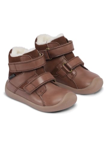 Bundgaard Leder-Winterboots "Walk Winter" in Braun