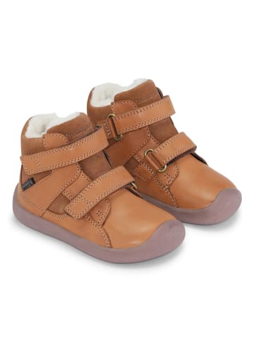 Bundgaard Leder-Winterboots "Walk Winter" in Hellbraun