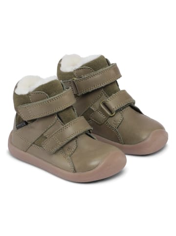Bundgaard Leder-Winterboots "Walk Winter" in Khaki