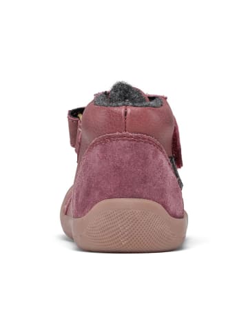 Bundgaard Leren sneakers "Walker Mid Lace II" donkerroze