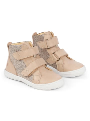 Bundgaard Leder-Sneakers "Storm Strap" in Beige