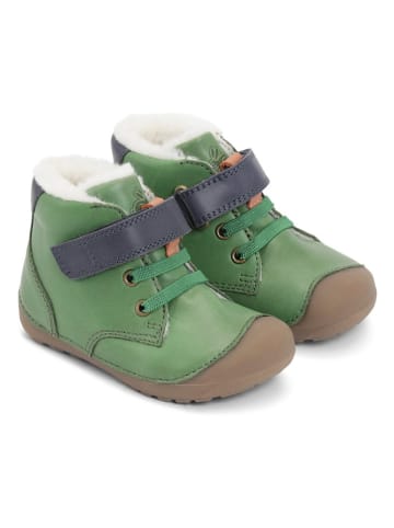 Bundgaard Leren winterboots "Petit Mid Winter Lace Sport" groen