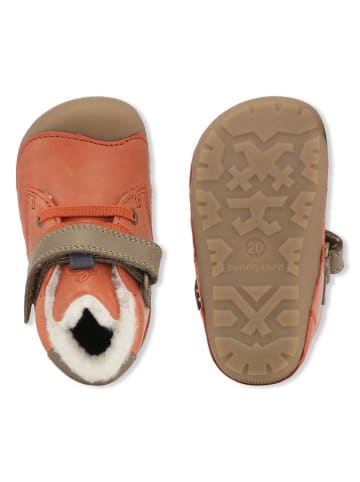 Bundgaard Leren winterboots "Petit Mid Winter Lace Sport" oranje