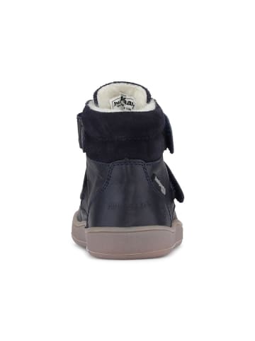 Bundgaard Leder-Winterboots "Basil Strap" in Dunkelblau