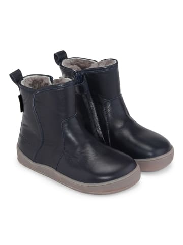 Bundgaard Leren winterboots "Brenda Lamb" donkerblauw