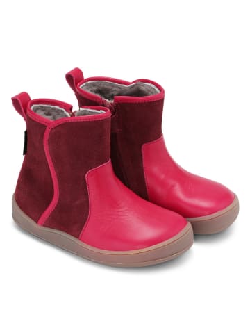 Bundgaard Leder-Winterboots "Brenda Lamb" in Pink