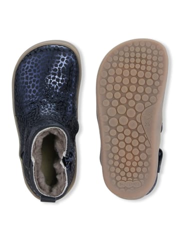 Bundgaard Leren winterboots "Brenda Lamb" donkerblauw