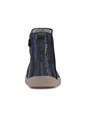 Bundgaard Leren winterboots "Brenda Lamb" donkerblauw