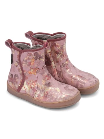 Bundgaard Leder-Winterboots "Brenda Lamb" in Rosa