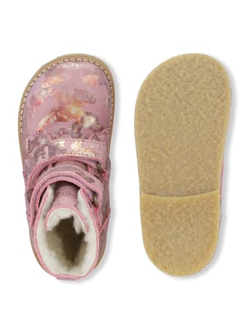 Bundgaard Leder-Winterboots "Stewie" in Rosa