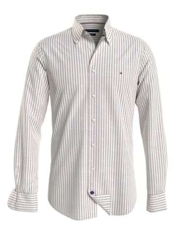 Tommy Hilfiger Blouse lichtbruin/wit