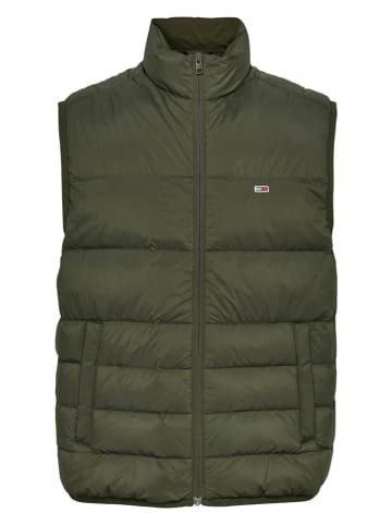 Tommy Hilfiger Kamizelka puchowa w kolorze zielonym