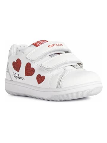 Geox Leren sneakers "New Flick" wit