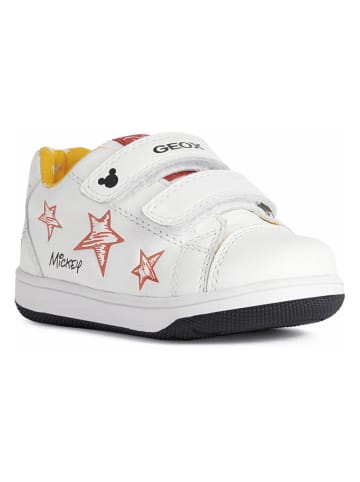 Geox Leren sneakers "New Flick" wit