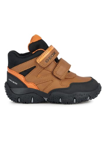 Geox Boots "Baltic" lichtbruin/zwart