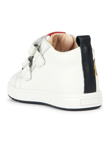Geox Leder-Sneakers "Biglia" in Weiß