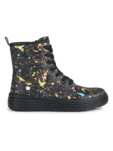 Geox Boots "Phaolae" in Schwarz/ Bunt