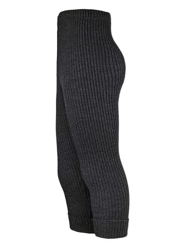 MaxiMo Woll-Leggings in Anthrazit