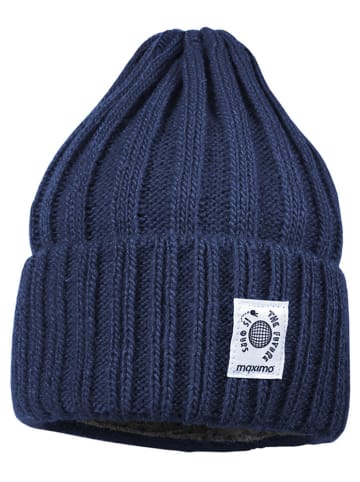 MaxiMo Wollen muts donkerblauw