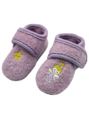 MaxiMo Woll-Lauflernschuhe "Kleine Fee" in Lila