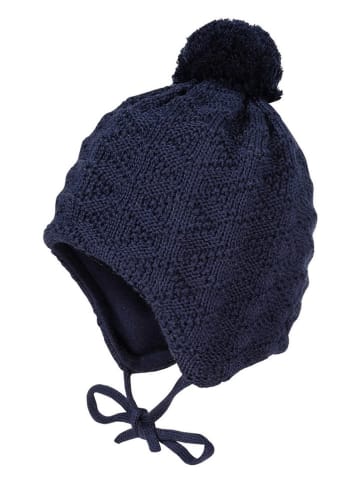 MaxiMo Wollen muts donkerblauw