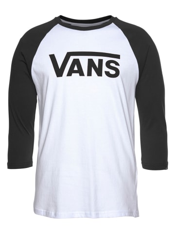 Vans Longsleeve in Schwarz/ Weiß