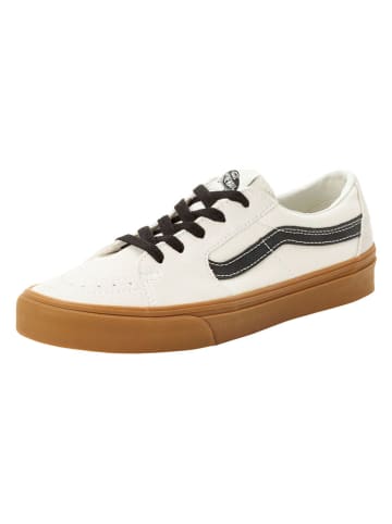 Vans Leder-Sneakers "SK8 Low" in Weiß