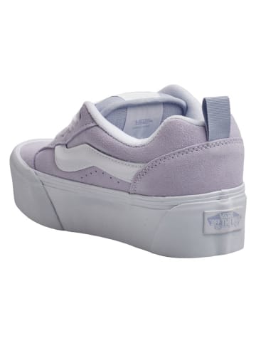 Vans Skórzane sneakersy "Knu Stack" w kolorze lawendowym