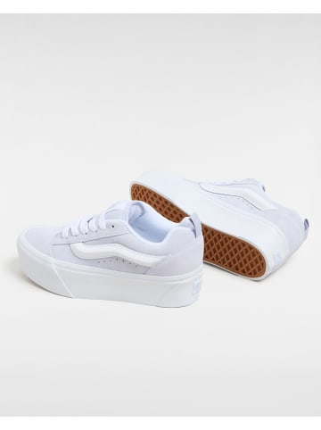 Vans Skórzane sneakersy w kolorze fioletowym