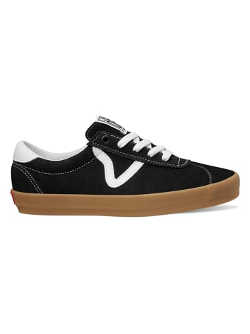 Vans Skórzane sneakersy "Sport" w kolorze czarnym
